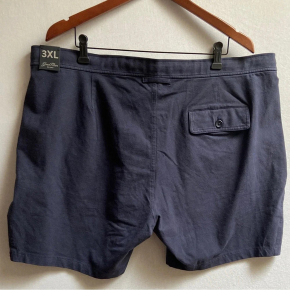 NWT Good Man soft Cotton blend royal blue shorts Sz 3XL - Picture 2 of 8